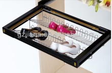 Furniture fitting home made modular shoe rack for close