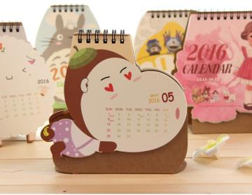 2017 Animal Style Desk Calendar