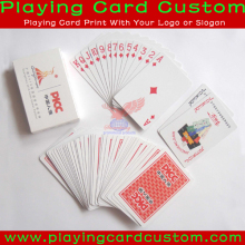 Custom Printed Poker Card