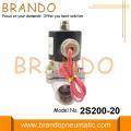 3/4 İnç 2S200-20 Paslanmaz Çelik Solenoid Valf 220V