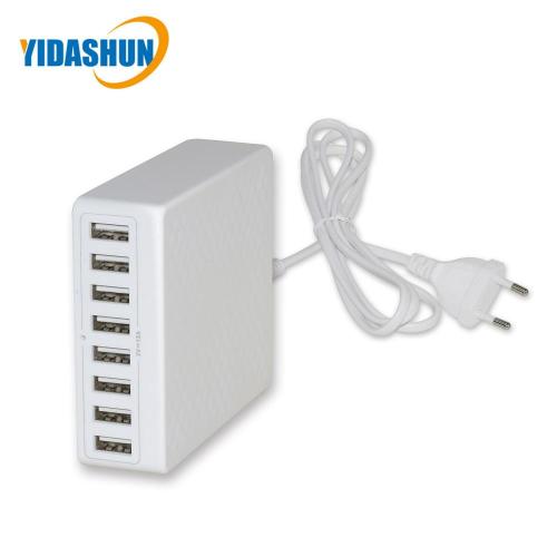 8- Port USB Şarj Cihazı Akıllı Şarj İstasyonu