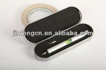 promotional gift mini tin tool box screwdriver 4PCS