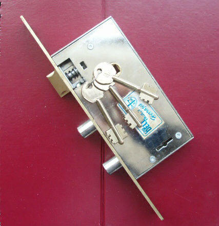 European Standard high quality mortise lock with 6 combinations