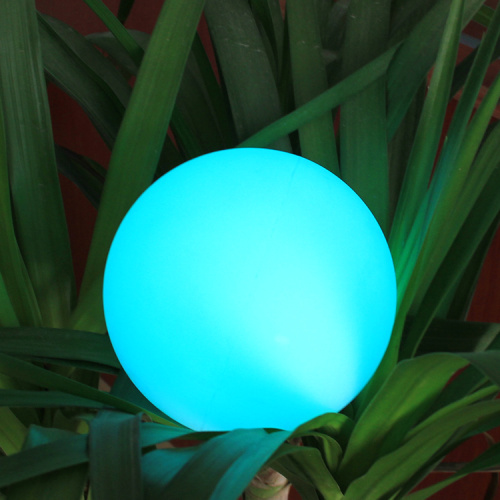 Boule de télécommande étanche à LED changeante colorée RVB