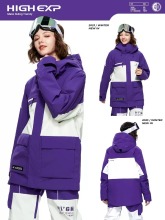 Skiwear waterproof sandwich cotton women