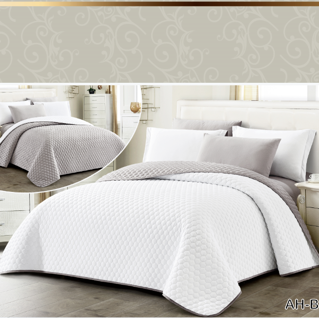 Gestellte Bettbedeckung Quilted Bedcover Bedsheet