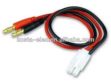 Big Tamiya male to 4.0mm plug charging wire