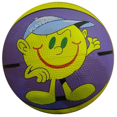 Colorful High Quality Rubber Basketball Gift