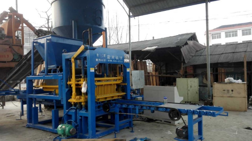 qt6-15 automatic block making machine pavers block machinery