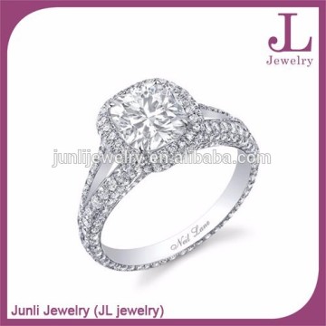 Fancy Titanium Imitation Jewelry Cunning Designer Engagement Ring