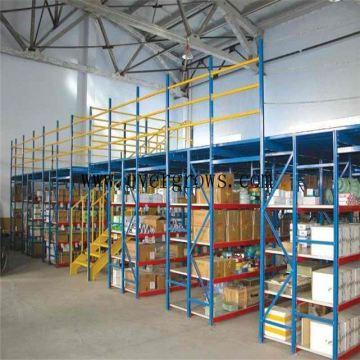 mezzanine storage rack for warehouse