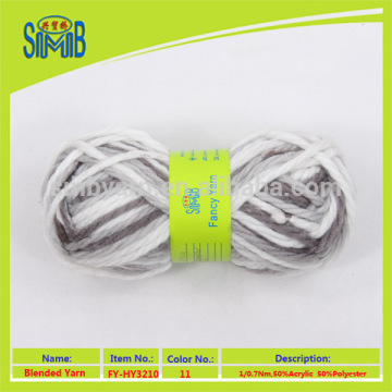 2015 blend yarn factory shingmore bridge best wholesale oeko tex hand knitting polyester acrylic bulky yarn