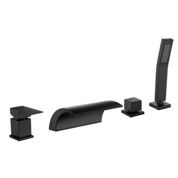 Robinet Spout Bathtub en laiton de pont en laiton