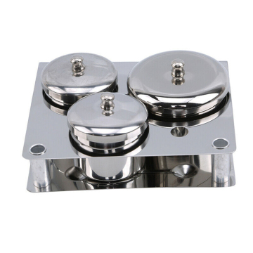 Factory Supply Metal Dappen Dishes for Nail Art Cleaning - China