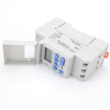 Mini Digital LCD Power Timer: Programmable Time Switch AC 220V/110V DC 12V/24V 16A DIN Rail
