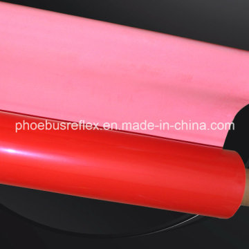 Red Reflective Materials Open Glassbeads Fabrics