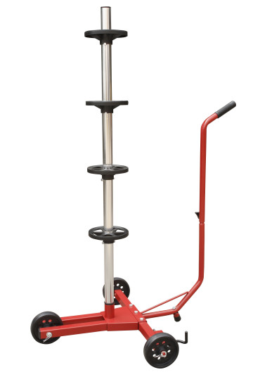 Tire Stand with Wheels & Brake