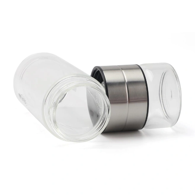 Wholesale Good Quality Unbreakable Transparent Borosilicate Glass Water Bottle with Lid