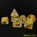 Bescon Novelty Polyhedral Dice Set YellowDuck, Yellow Duck RPG Dice set of 7