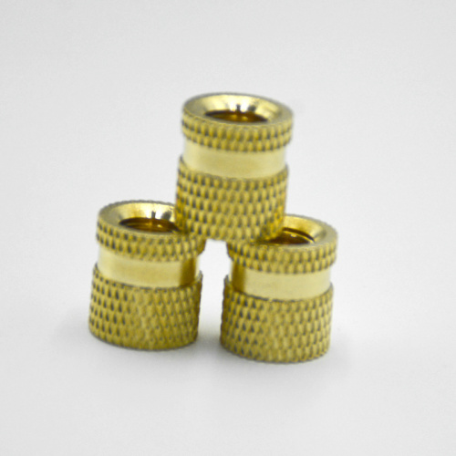 Customized non-standard brass knurled insert nut