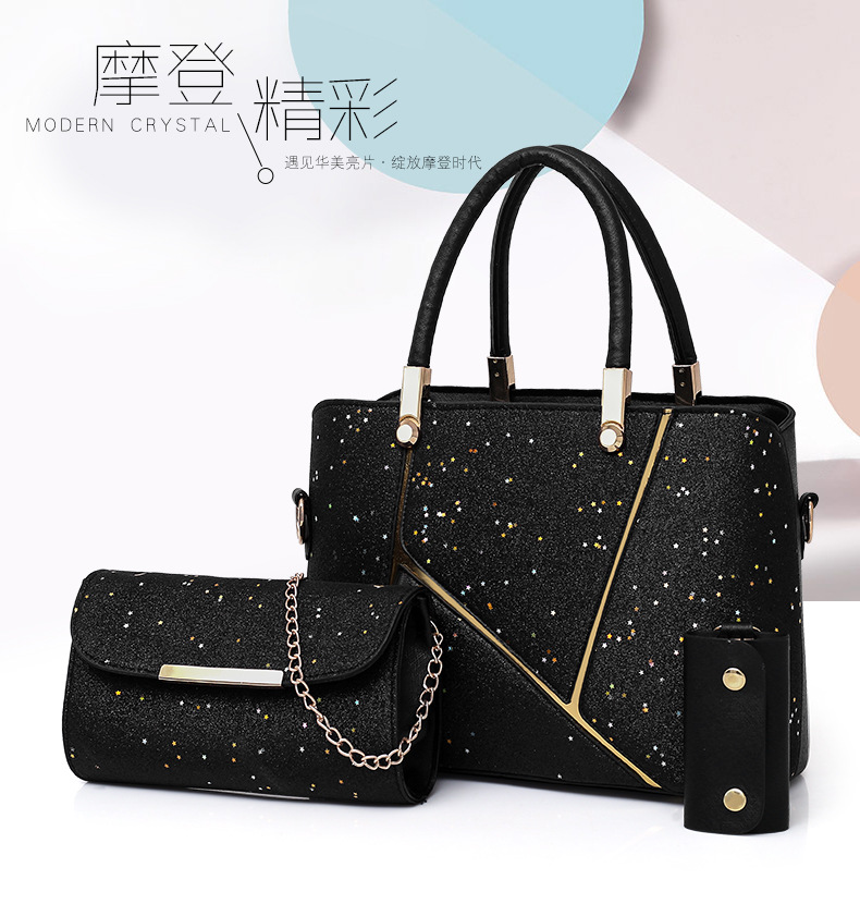 Designer 2018 Stylish Fashion Pu Leather Lady Handbag