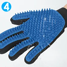 Brighthomey Pet Gloves Pet Grooming Glove, Hair Remover Brush, Gentle Deshedding Efficient Pet Mitt Pet Massage Gloves
