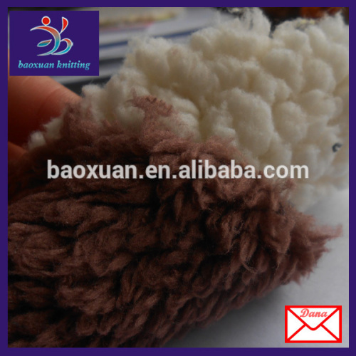 sherpa bonded fleece fabric made in china