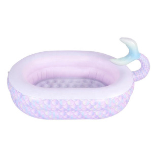 Kiddie Pool Inflatable Pool Mermaid Swimming Pool