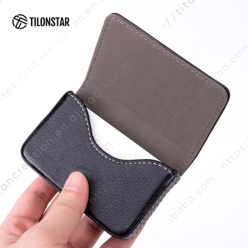 Multifunctional Leather Business Card Box: The TILONSTAR TNC102 - Your Ultimate Card Case Solution