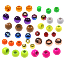 Colored Fishing Fly Tying Brass Beads for Trout Flies