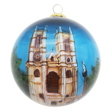 Custom Inside Painted Glass Christmas Ornaments: New Arrival in Elegant Designs