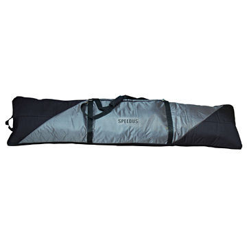 Professional Single Ski bag, made of 600x300D/Polyester, with Full length and Heavy-duty zipper