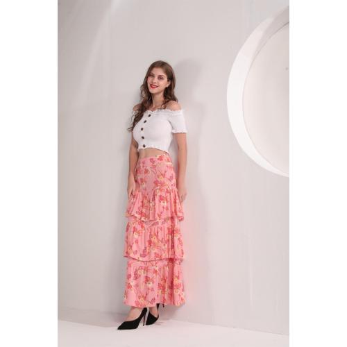 Ladies' Skirts Women's Summer Long Maxi Skirt Factory