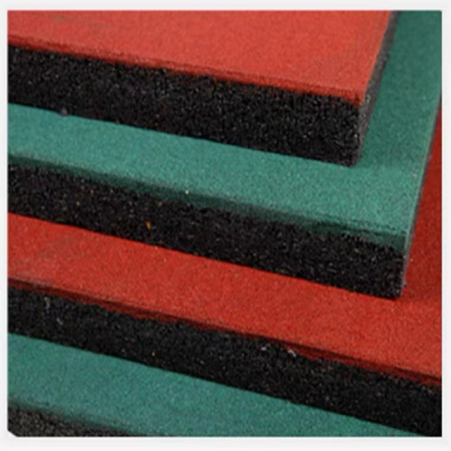 High quality playground safety rubber mat tile flooring