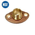 3/4" NPT Full Flow Blue Handle Wheel Brass Boiler Drain Valve