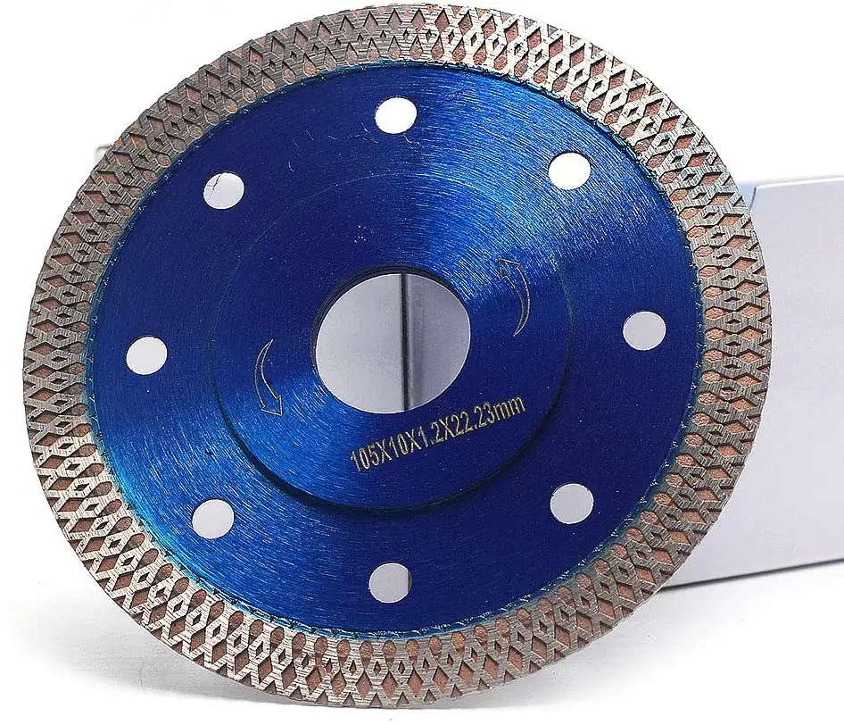 Professional 4 inch Super Thin Diamond Saw Blade for Cutting Porcelain Ceramic Tiles Granite Marble