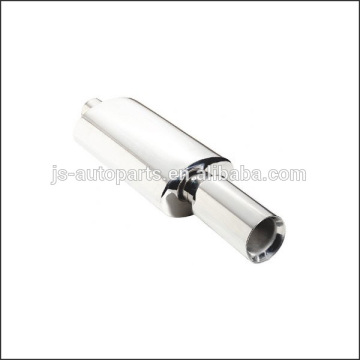 EXHAUST MUFFLER Oval Muffler With Cone Tips