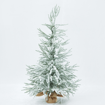 PVC 90 Mini Flocking Decoration Desktop Christmas Tree