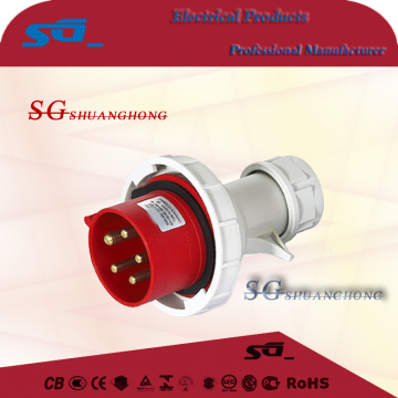 IP67 3P industrial plug cee plug