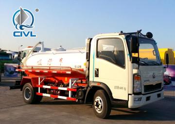 8M3 Sewage Suction Truck SWZ 4X2