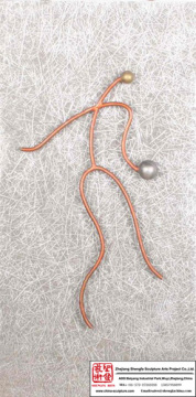 Noble Metal Art Pendant