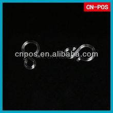 supermarket plastic display s hooks for hanging