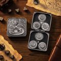 7-in-1 DND Spinner dice, Spinner dice 7-in-1 Metal DND dice for Suitable for Most Table Games dice RPG Spinner dice