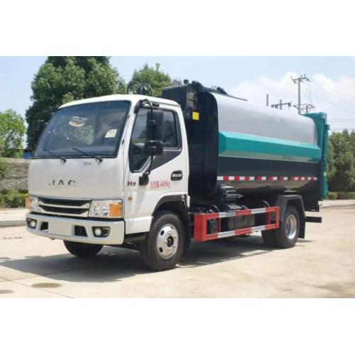 JAC 4x2 self-loading garbage truck