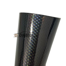 Laser Shining PVC Vinyl Stickers - Glossy Rainbow Car Vinyl Wrap