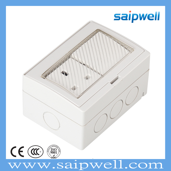 SAIPWELL/SAIP English Style Double control 250V/13A IP55 2 Positions Waterproof Switch Socket