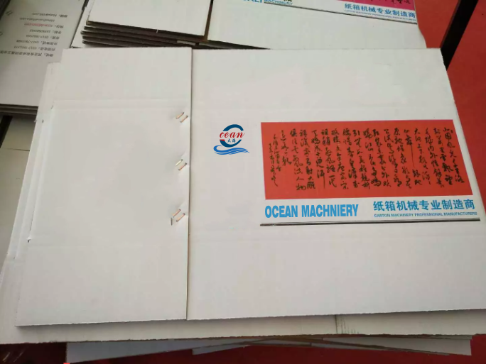 semi automatic stapling machine nail box machine carton stitching machine