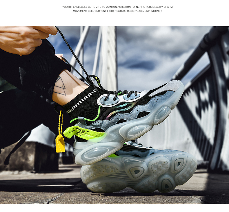 light weight fashion new style breathable dad reflection men sock shoes sneaker,sock sneakers men,men shoes sneakers