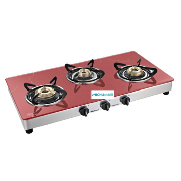 Crystal Marbello 4 Burner Toughened Glass Cooktop