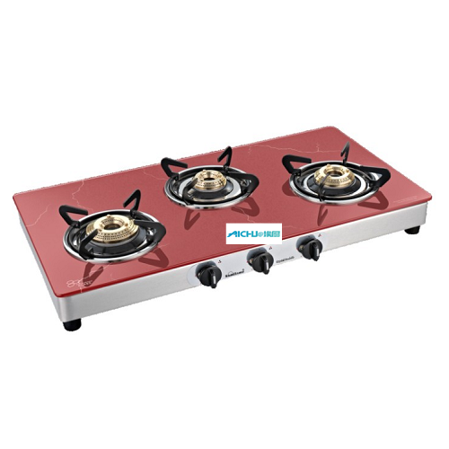 Cooktop de vidro temperado de cristal Marbello 4 queimadores